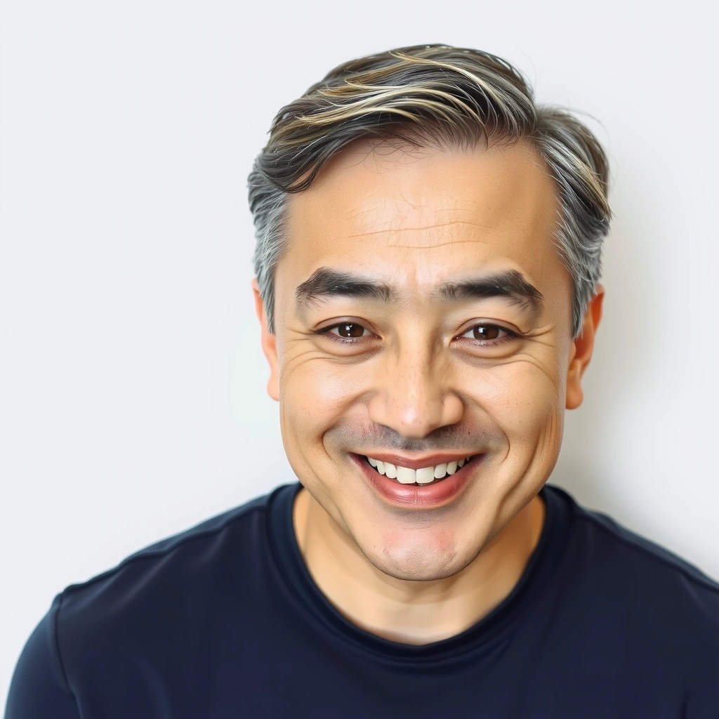 Portrait of a healthy-looking man.